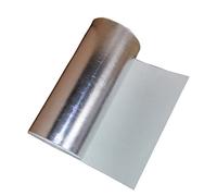 Matériau de bouclier thermique d'isolation de barrière de fibre de céramique, feuille de protection contre la chaleur, tapis de papier d'aluminium de bouclier haute température 2300 ℉(Thick: 6mm)