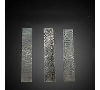 Matériau de forgeage de qualité supérieure en billette d'acier de Damas pour coupeur domestique, utilisation polyvalente, pré-traité, trempé et lissé pour la fabrication d'outils (armor pattern)
