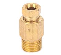 Matériau de haute qualité Stable travail Pipeline connexion Nylon cuivre tubes en aluminium Raccord de tuyau d' coude en laiton droit bloc connecteur adaptateur (Pd410)