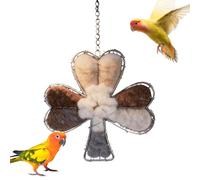 Matériau de nidification pour oiseaux, fourniture rechargeable résistante aux intempéries, cage rechargeable avec support pour oiseaux, aide à la nidification naturelle, guide détaillé d'entretien des