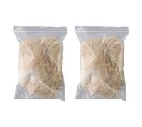 Matériau de nidification pour oiseaux sauvages et animaux domestiques, mélange de jute et de coton et de raphia pour construire des nids chauds et confortables pour perruches, perroquets, pinsons