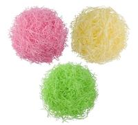Matériau de Remplissage Cadeau,RoadLoo 300g Papier Déchiqueté Hamper Shred Frisure Papier pour Boite et Paniers pour Party Hamper Remplissage et Emballage pour Boîte Cadeau Décorations