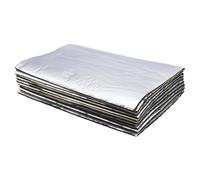 Matériau d'insonorisation automatique - Feuilles auto-adhésives de 5 mm, 10 tapis d'amortissement automobile, panneau d'isolation phonique | Pour la mise à niveau de la réduction des vibrations audio