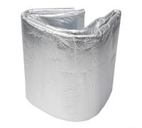 Matériau d'isolation thermique et insonorisant de voiture - 5 mm - Composite d'aluminium PE pour pare-feu, capot de moteur, coffre, couverture de roue au sol