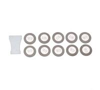 Matériau en céramique de qualité supérieure, longue durée de vie, 10 disques en céramique pour humidificateur + 1 plaque de fer