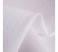 Matériau en tissu antidérapant adhérent, tapis traité au caoutchouc avec revêtement à pois, tissu de support de couture au mètre, doublure de tissu pour rideaux de maison, bureau, canapé