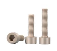 Matériau M2 M2.5 M3 M4 M5 Vis à tête cylindrique à six pans creux Boulons Vis à métaux anti-usure haute résistance(M5x10mm 5pcs)