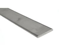 Matériau plat en acier inoxydable V2A, barre plate en acier inoxydable VA, fer plat en acier inoxydable, acier plat poli 40 x 5 mm x 1 000 mm (non poli)