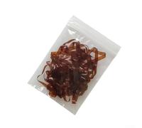 Matériau translucide pour attacher les mouches, peau de nymphe élastique avec design phosphorescent, feuille de caoutchouc extensible pour leurres de pêche en eau douce réalistes, outil de liaison