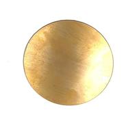 Matériaux de coupe de disque en cuivre, Disque rond en tôle de laiton C28000, plusieurs tailles(25mm x 1.5mm 1pc)
