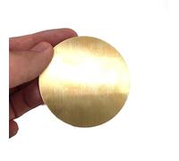 Matériaux de coupe de disque en cuivre, Lot de 13 disques circulaires en tôle de laiton, tailles multiples(30mm x 2mm 1pc)
