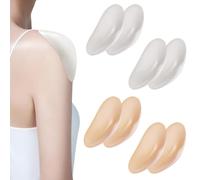 Matériaux de Haute Qualité : Ces épaulières invisibles sont fabriquées à partir de silicone végétal, un matériau doux et agréable pour la peau, conçu pour ne provoquer aucune irritation ou dommag