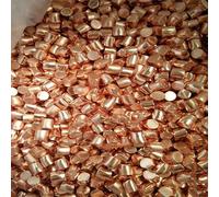 Matériaux de laboratoire de particules de cuivre 100g, 500g, 1kg Bloc de métal de cuivre de haute pureté Grains de cuivre Cu Element Granule Expérience de recherche scientifique 1pack ( Color : 1kg )