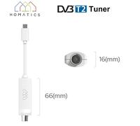 Matériaux de salle de bain d'origine DVB-T2 tuner DVB-S2 pour zones atics Android TV Box R Lite 4K & 4K Plus & RockTek Nipalso KICKPI Kerian Google TV Box-DVB-T2
