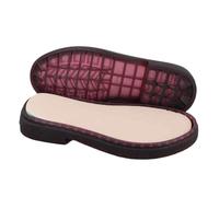 Matériaux de tricot à la main - Semelle en caoutchouc décontractée - Protection élastique antidérapante - Pour réparation de bottes et bottes - Rouge - 35