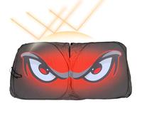 Matériaux : fabriqué à partir de matériaux sélectionnés, ce Pare-Soleil de Voiture Amusant est fabriqué avec Un Maillage en Nylon d'excellente qualité pour Un Blocage avancé des Rayons UV noc