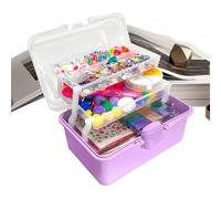 Matériaux pour arts et artisanat pour , kit de boîte de matériaux, activités éducatives manuelles pour coordination œil-main idées cadeaux Noël anniversaire vacances projets créatifs