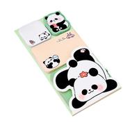 Matériaux sûrs en forme d'animal de dessin animé, bloc-notes réutilisable en papier adhésif pour bureau, maison, école, bloc-notes multifonction pour étudiants