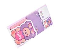 Matériaux sûrs en forme d'animal de dessin animé, bloc-notes réutilisable en papier adhésif pour bureau, maison, école, bloc-notes multifonction pour étudiants