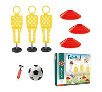 Matériel d’Entraînement de Football,Équipement D’Entraînement De Football - Parcours Éducatif d'obstacles pour Jeu Sportif Multi-Joueurs Extérieur Jardin Parc Maison Intérieur Garçons Filles