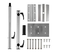 Matériel d'amélioration de l'habitat Pièces de remorque de camping-car en alliage d'aluminium mobile rotatif et réglable en hauteur Accessoires de quincaillerie pour pied de table de caravane (couleur