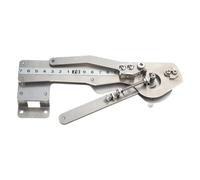 Matériel de fil de fer machine à cintrer diamètre réglable 10 mm 1-6 pour outils de formage de taille carrée, petit outil de battement manuel portable, matériel de pliage de câbles