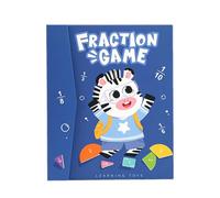 Matériel de Manipulation des Fractions Outils Pédagogiques Mathématiques | Ensemble Magnétique De Fractions Pour Mathématiques pour Enseignement à l'École Primaire et à la Maison