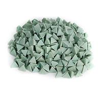 Matériel de Polissage d'agate, Outil abrasif de polisseur de Verre de Bijoux, Pierre de jadéite pour polir la Machine de Vibration d'accessoire abrasif de polisseur de meulage de médias
