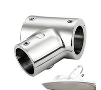 Matériel de rampe de bateau - Acier inoxydable poli, main courante robuste | Connecteur en T 60/90 degrés, composants amovibles. Utilisation pour les yachts. Caractéristiques: résistance à l'oxydation