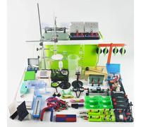 Matériel d'expérimentation physique utilisé par les étudiants, boîte de test, circuit, mécanique électrique, optique, acousto-thermique, magnétisme, outils pédagogiques expérimentaux