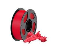 Matériel d'impression De Filament D'imprimante 3D De Filament PETG De 1 Kg, Compatible avec ANYCUBIC Kobra S1 Combo Kobra 3 Combo(1kg Red)