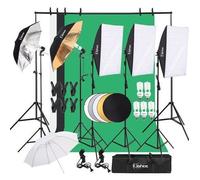 Matériel photographique professionnel - réflecteur 5 en 1, boîte à lumière, lumière parapluie, interrupteur et toile de fond