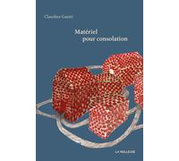 Matériel pour consolation - Claudine Gaetzi - La Veilleuse - broché - Poésie