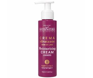 Maternatura, Crème Hydratante pour Cheveux Bouclés aux Graines de Lin, Styling pour Définir les Boucles, Effet Anti-Frisottis, Routine Beauté Bio pour Cheveux Bouclés, Made in Italy - 100 ml