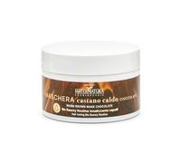 Maternatura, Masque Brun Chaud Chocolat, Masque Tonifiant Idéal pour les Nuances Dorées et Noisette, Hydratant, Routine Beauté Bio pour Cheveux Brun Chaud, Made in Italy - 200 ml
