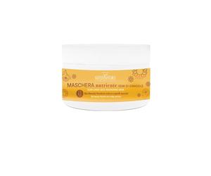 Maternatura, Masque Capillaire Nutritif pour Cheveux Secs aux Graines de Tournesol, Traitement Hydratant, Routine Beauté Bio pour le Cuir Chevelu et les Cheveux Secs, Made in Italy - 200 ml