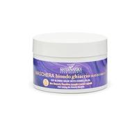 Maternatura, Masque Tonifiant pour Cheveux Blond Glace à l'Huile de Camélia, Routine de Beauté Bio Tonifiante pour les Cheveux, Fabriqué en Italie - 200 ml.