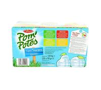 MATERNE - Compote Pom'Potes Sans Sucres Ajoutés, Multivariétés 1800G - Lot De 3