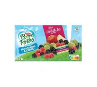 MATERNE Pom'Potes Multivariétés Édition Limitée - Sans sucres ajoutés - 12 x 90 g