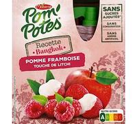 Materne Pom'potes recette Bangkok sans sucre ajouté - Les 4 compotes de 90g