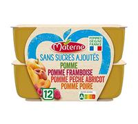 MATERNE - Sans Sucres Ajoutés Panache Jaune 1200G - Lot De 3