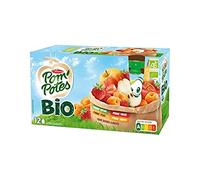 Materne Spécialité de fruits multivariétés, sans sucres ajoutés - Les 12 gourdes de 90g