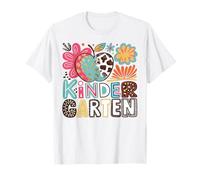 Maternelle Boho Floral Retour à l'école Enseignants élèves T-Shirt