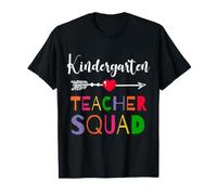 Maternelle Teacher Squad Heart Fun Teachers Matching T-Shirt