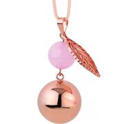 Maternité cloche FANTASY Rose gold pearl leaf