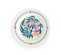 Mateus Assiette plate Flowers water lilies Ø28 cm Blanc