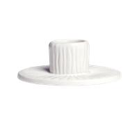 Mateus Bougeoir Stripes Ø 8 cm Blanc