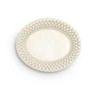 Mateus Plat ovale Bubbles 20 cm Sable