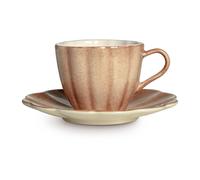 Mateus Tasse et soucoupe Oyster 25 cl Cannelle