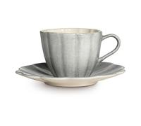 Mateus Tasse et soucoupe Oyster 25 cl Gris